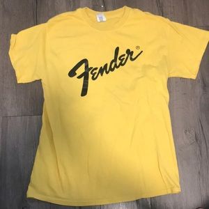 Yellow Fender T-Shirt
